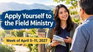 Apply Yourself to the Field Ministry for the Week of April 5-11, 2027