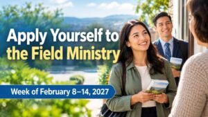 Apply Yourself to the Field Ministry for the Week of February 8-14, 2027