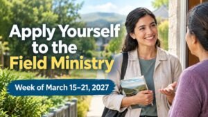 Apply Yourself to the Field Ministry for the Week of March 15-21, 2027