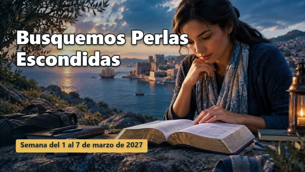 Busquemos Perlas Escondidas para la semana del 1 al 7 de marzo de 2027