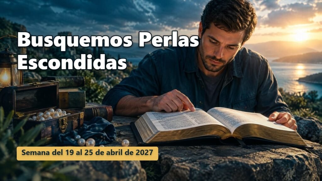 Busquemos Perlas Escondidas para la semana del 19 al 25 de abril de 2027 Busquemos Perlas Escondidas para la semana del 19 al 25 de abril de 2027