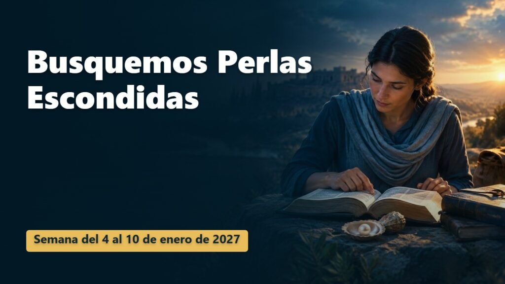 Busquemos Perlas Escondidas para la semana del 4 al 10 de enero de 2027