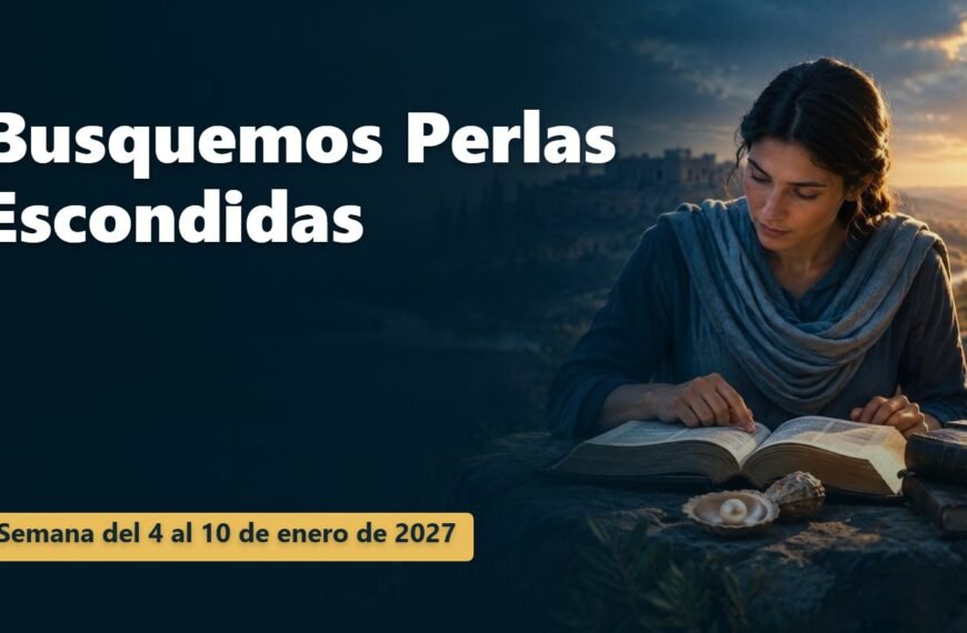 Busquemos Perlas Escondidas para la semana del 4 al 10 de enero de 2027
