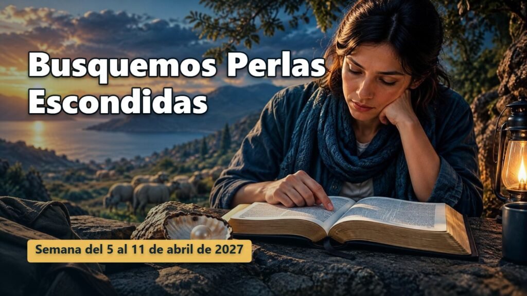 Busquemos Perlas Escondidas para la semana del 5 al 11 de abril de 2027 Busquemos Perlas Escondidas para la semana del 5 al 11 de abril de 2027