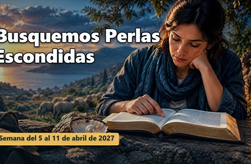 Busquemos Perlas Escondidas para la semana del 5 al 11 de abril de 2027