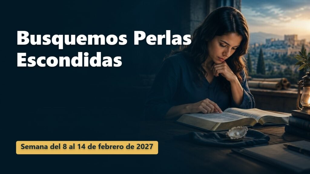 Busquemos Perlas Escondidas para la semana del 8 al 14 de febrero de 2027