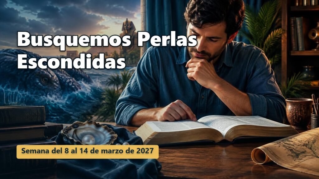 Busquemos Perlas Escondidas para la semana del 8 al 14 de marzo de 2027