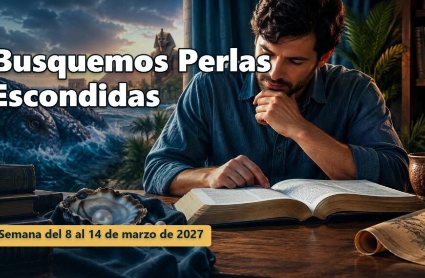 Busquemos Perlas Escondidas para la semana del 8 al 14 de marzo de 2027