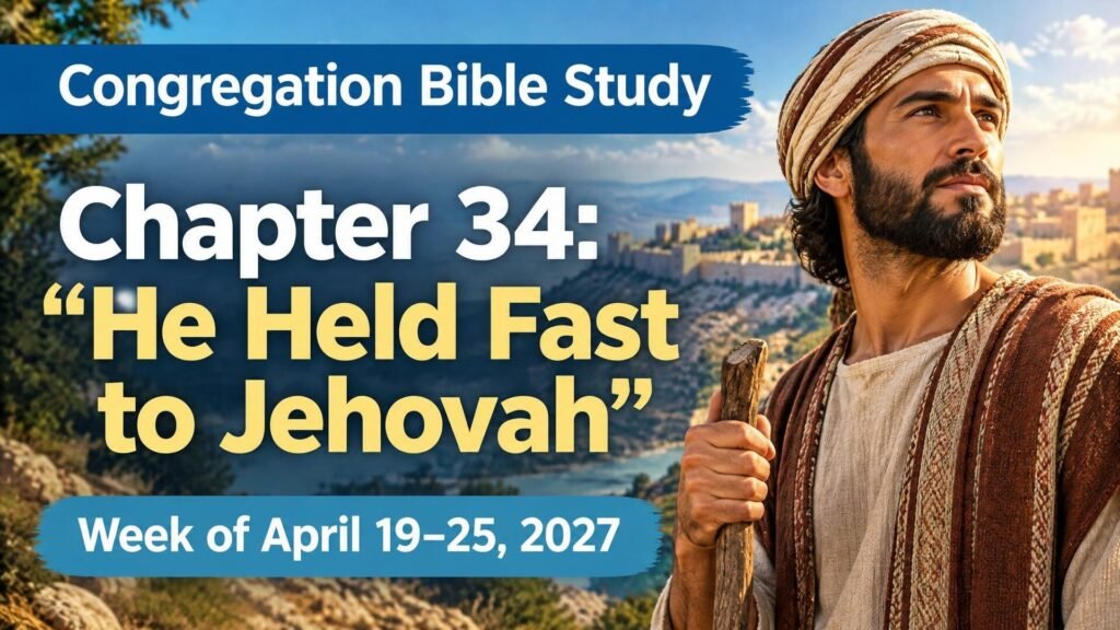Congregation Bible Study for the Week of April 19-25, 2027