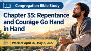 Congregation Bible Study for the Week of April 26 to May 2, 2027