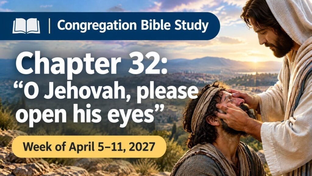 Congregation Bible Study for the Week of April 5-11, 2027