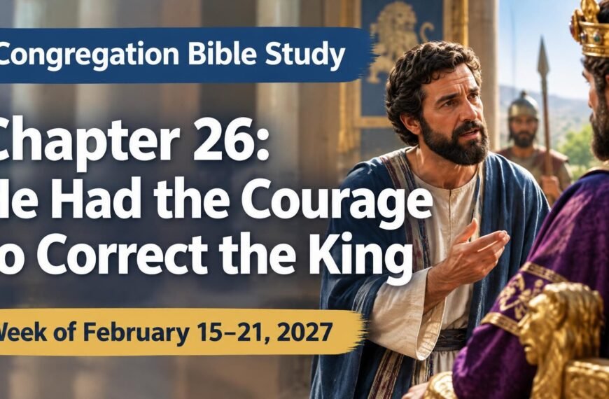 Congregation Bible Study for the Week of February 15-21, 2027