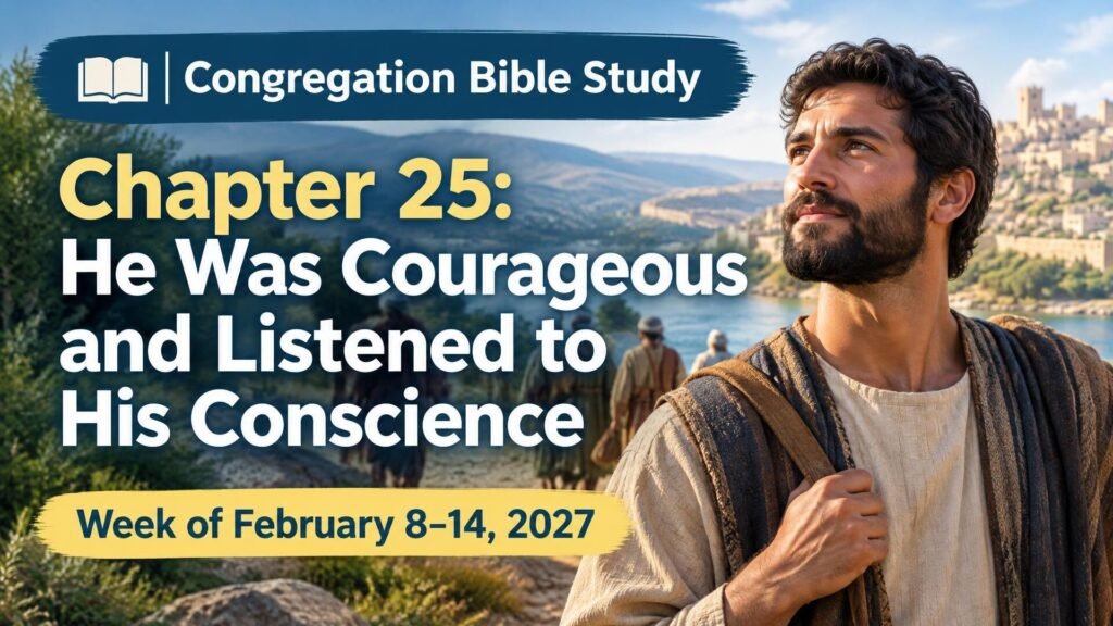 Congregation Bible Study for the Week of February 8-14, 2027