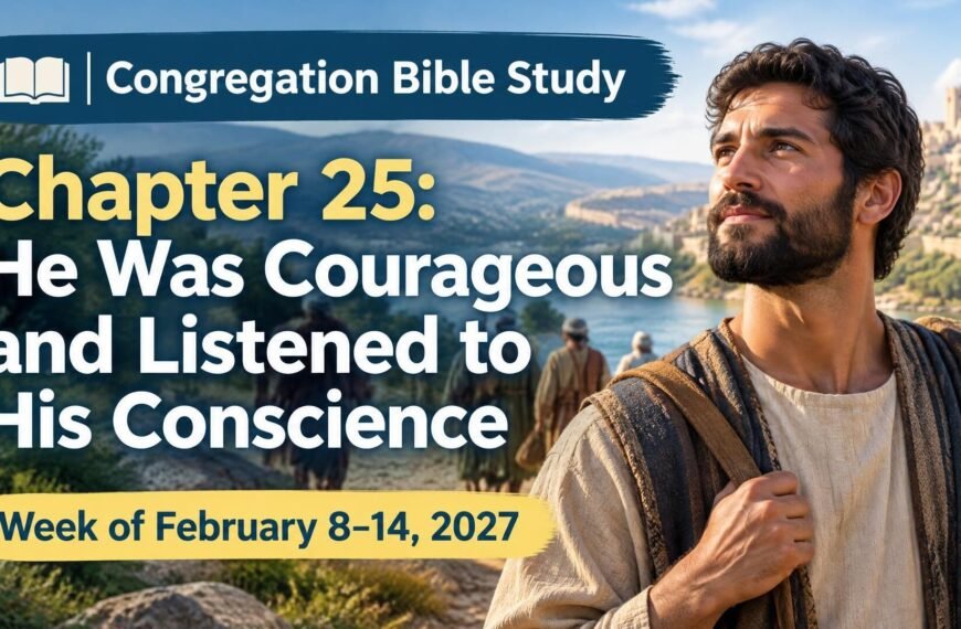 Congregation Bible Study for the Week of February 8-14, 2027
