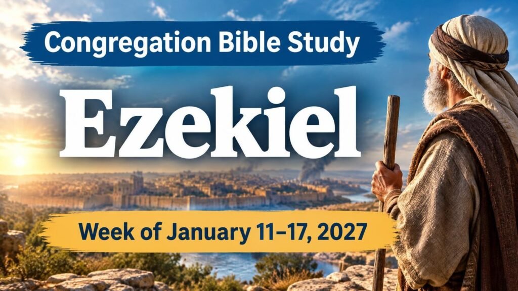Congregation Bible Study for the Week of January 11-17, 2027