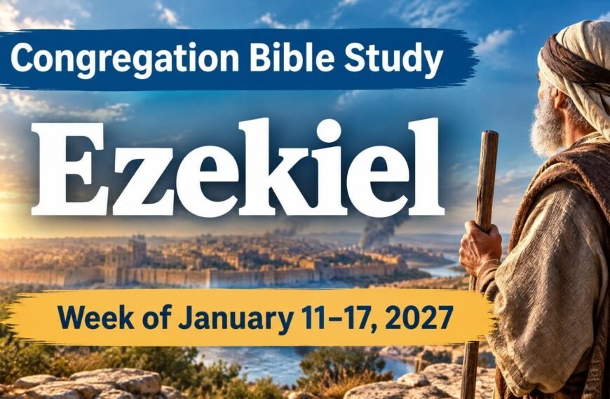 Congregation Bible Study for the Week of January 11-17, 2027