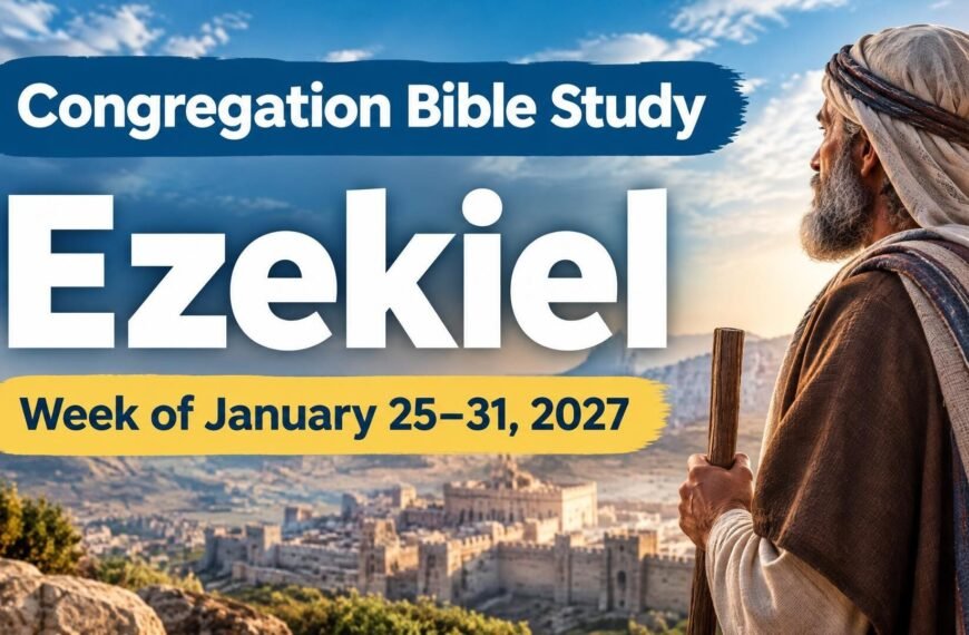 Congregation Bible Study for the Week of January 25-31, 2027