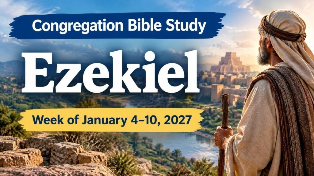 Congregation Bible Study for the Week of January 4-10, 2027
