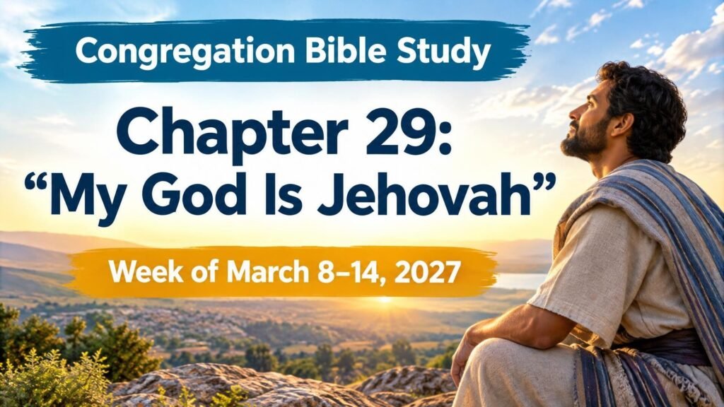 Congregation Bible Study for the Week of March 8-14, 2027 Congregation Bible Study for the Week of March 8-14, 2027