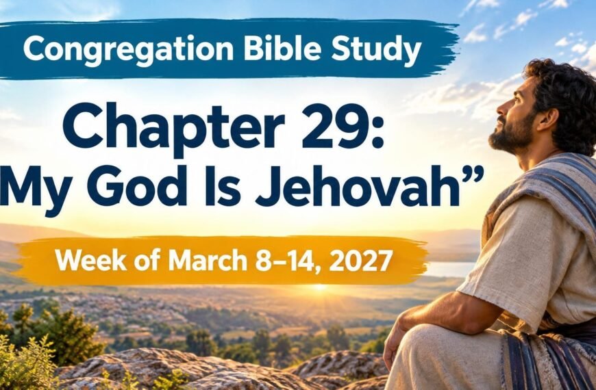 Congregation Bible Study Congregation Bible Study for the Week of March 8-14, 2027