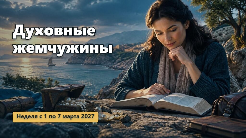 Духовные жемчужины на неделю с 1 по 7 марта 2027 года Духовные жемчужины на неделю с 1 по 7 марта 2027 года