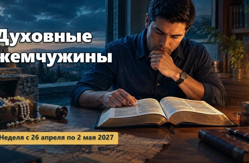 Комментарии к встрече Свидетелей Иеговы Духовные жемчужины на неделю с 26 апреля по 2 мая 2027 года