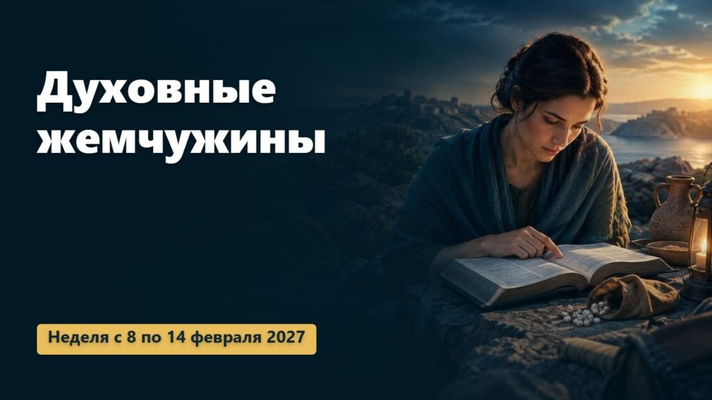 Духовные жемчужины на неделю с 8 по 14 февраля 2027 года
