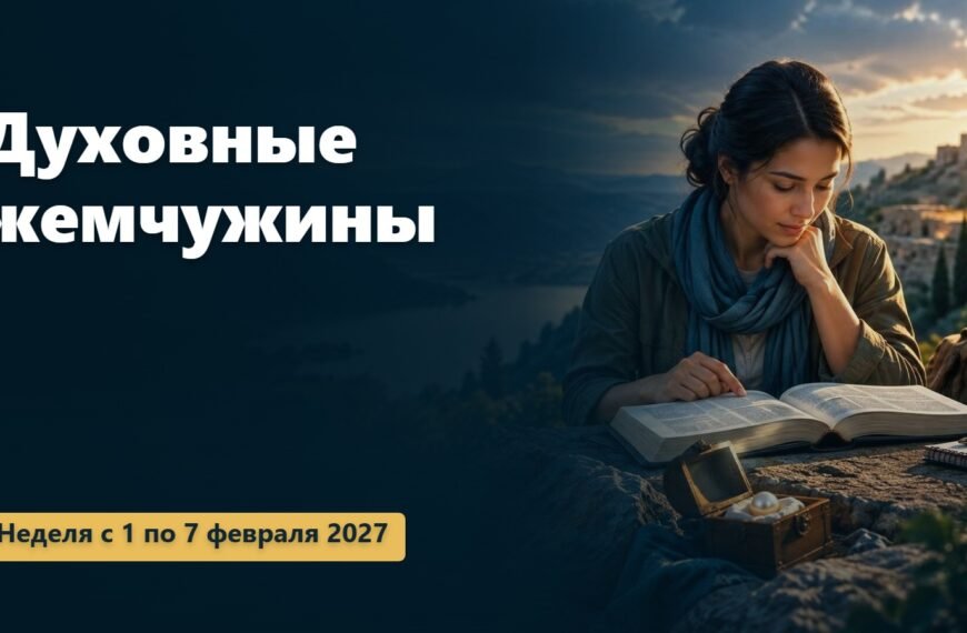 Духовные жемчужины на неделю с 1 по 7 февраля 2027 года