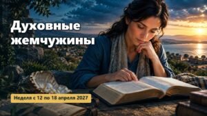 Духовные жемчужины на неделю с 12 по 18 апреля 2027 года