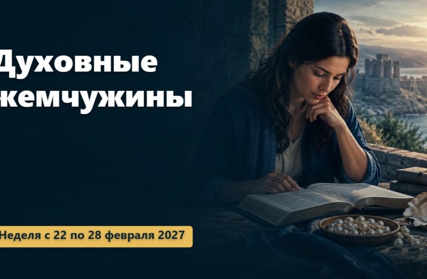 Духовные жемчужины на неделю с 22 по 28 февраля 2027 года