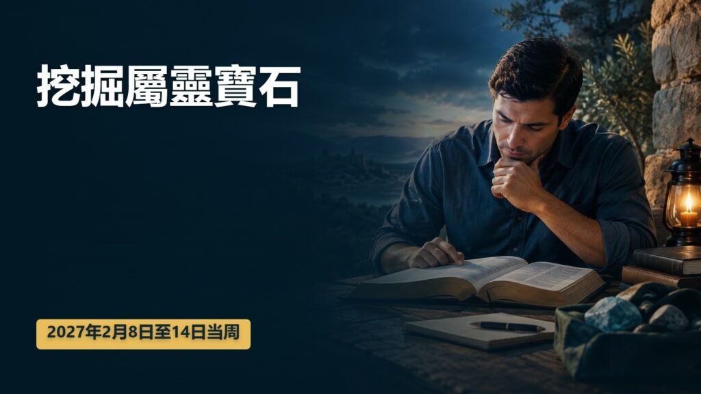 2027年2月8日至14日這一週的挖掘屬靈寶石
