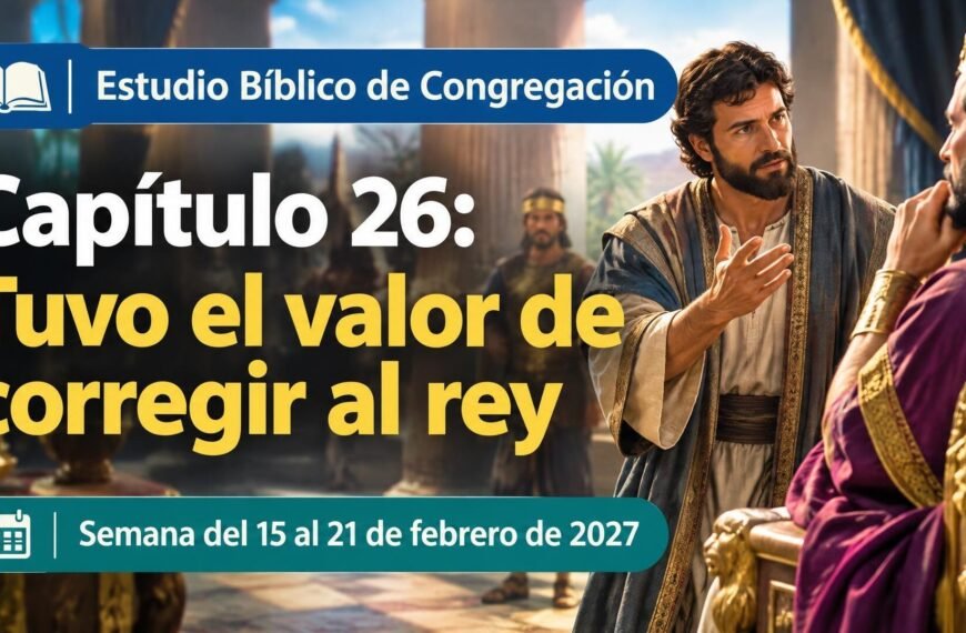 Comentarios para la reunión TJ Estudio Bíblico de Congregación para la semana del 15 al 21 de febrero de 2027