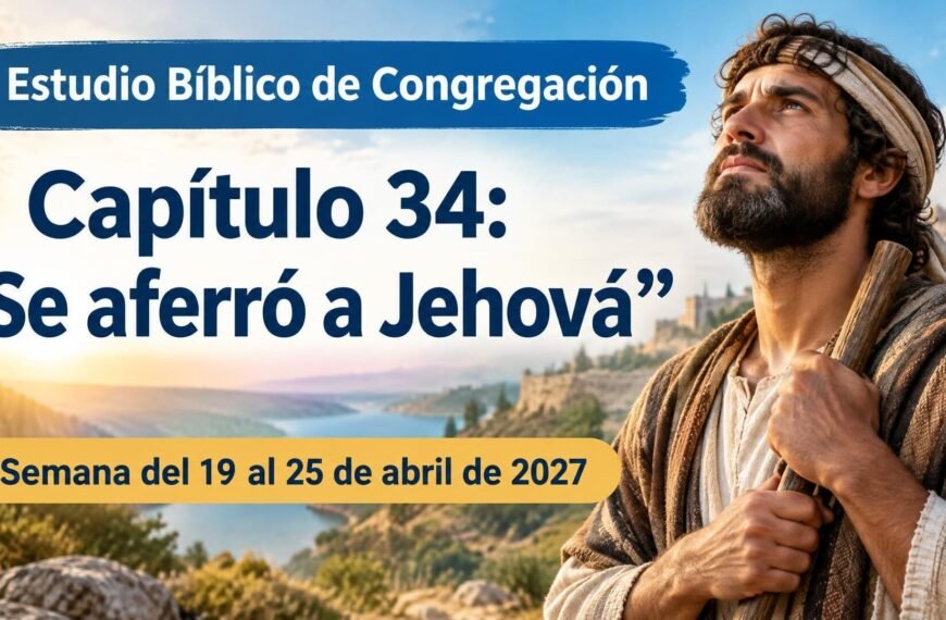 Estudio Bíblico de Congregación para la semana del 19 al 25 de abril de 2027