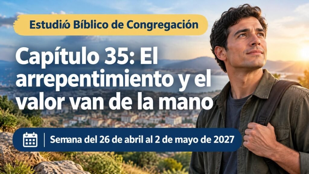 Estudio Bíblico de Congregación para la semana del 26 de abril al 2 de mayo de 2027 Estudio Bíblico de Congregación para la semana del 26 de abril al 2 de mayo de 2027