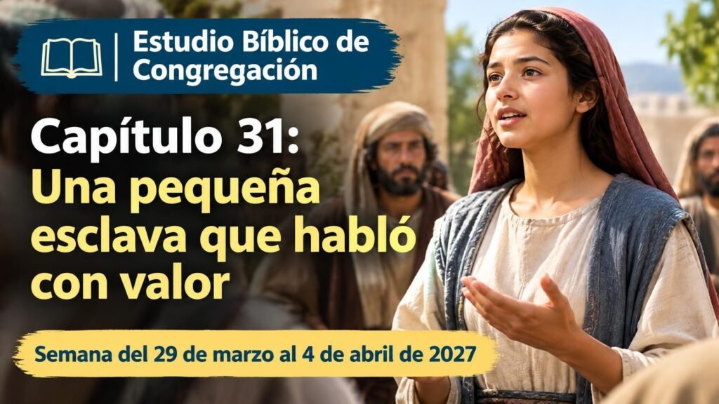 Estudio Bíblico de Congregación para la semana del 29 de marzo al 4 de abril de 2027