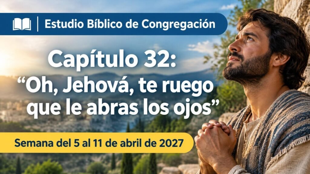 Estudio Bíblico de Congregación para la semana del 5 al 11 de abril de 2027
