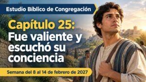 Estudio Bíblico de Congregación para la semana del 8 al 14 de febrero de 2027