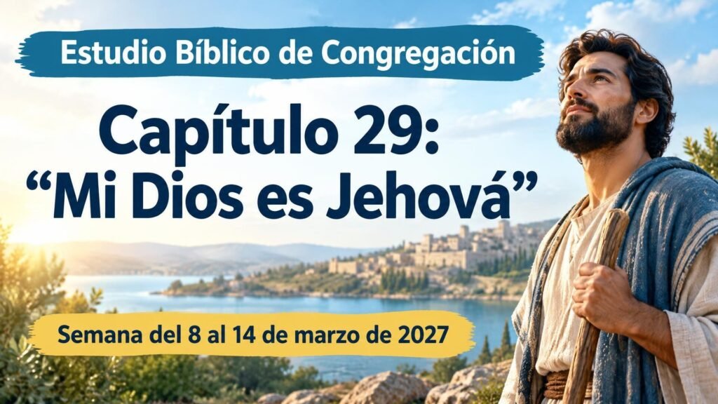 Estudio Bíblico de Congregación para la semana del 8 al 14 de marzo de 2027 Estudio Bíblico de Congregación para la semana del 8 al 14 de marzo de 2027