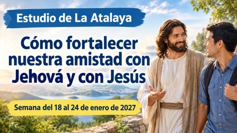 Estudio de La Atalaya para la semana del 18 al 24 de enero de 2027
