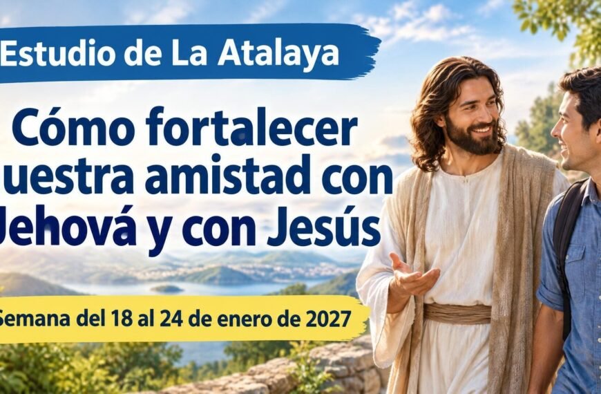 Estudio de La Atalaya para la semana del 18 al 24 de enero de 2027
