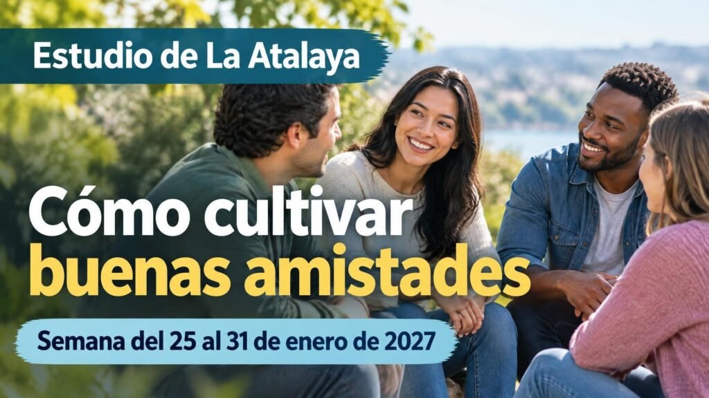 Estudio de La Atalaya para la semana del 25 al 31 de enero de 2027 Estudio de La Atalaya para la semana del 25 al 31 de enero de 2027