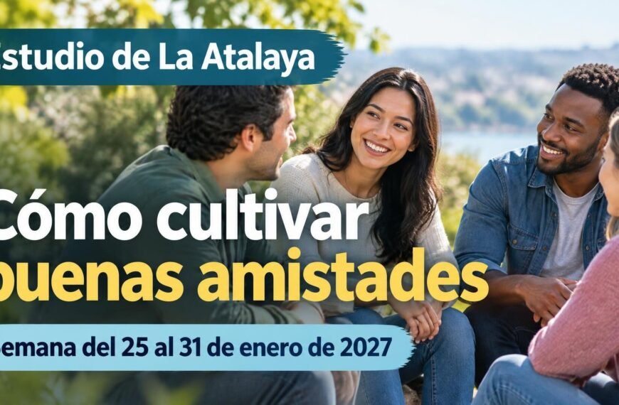 Estudio de La Atalaya para la semana del 25 al 31 de enero de 2027