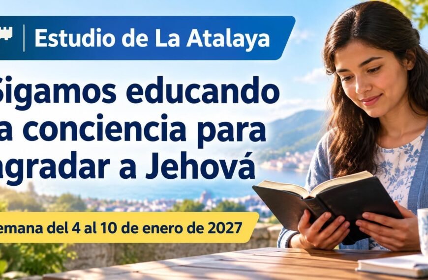 Estudio de La Atalaya para la semana del 4 al 10 de enero de 2027