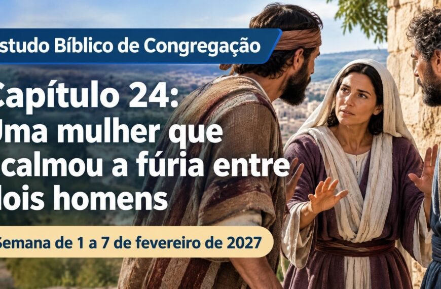 Estudo Bíblico de Congregação para a semana de 1 a 7 de fevereiro de 2027