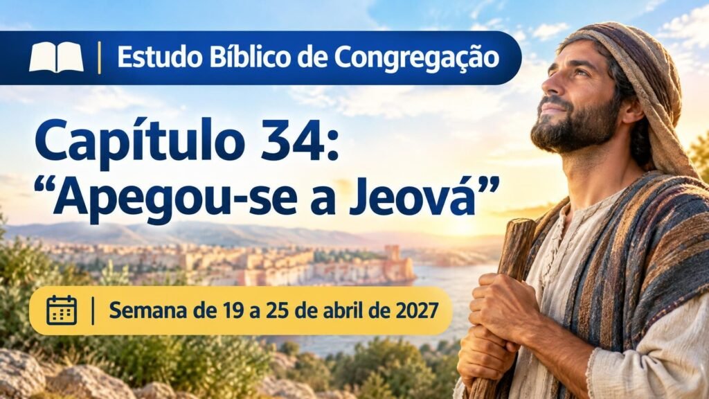Estudo Bíblico de Congregação para a semana de 19 a 25 de abril de 2027