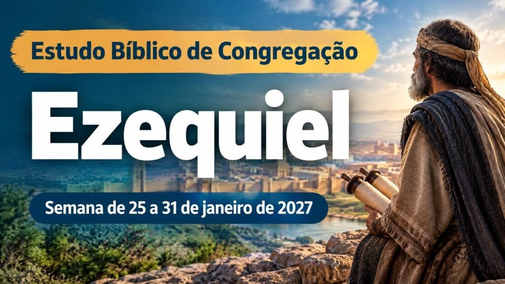 Estudo Bíblico de Congregação para a semana de 25 a 31 de janeiro de 2027 Estudo Bíblico de Congregação para a semana de 25 a 31 de janeiro de 2027