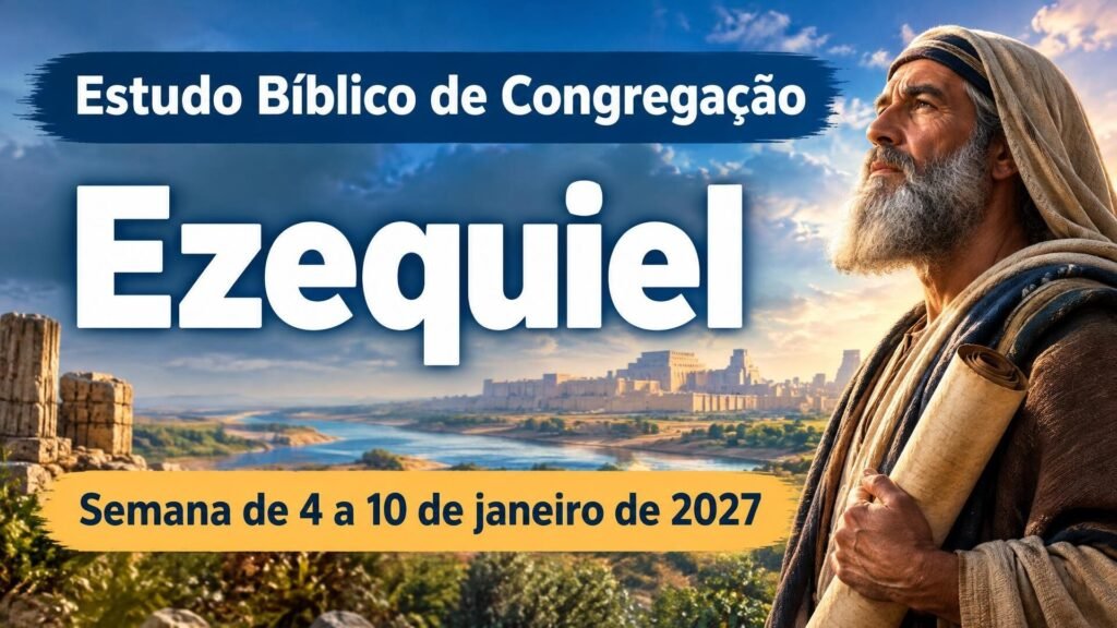 Estudo Bíblico de Congregação para a semana de 4 a 10 de janeiro de 2027