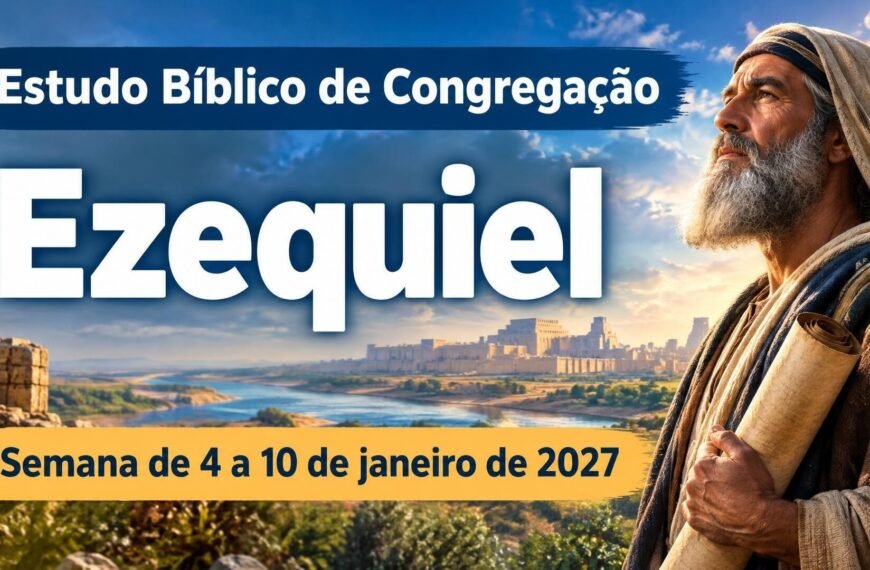 Estudo Bíblico de Congregação para a semana de 4 a 10 de janeiro de 2027