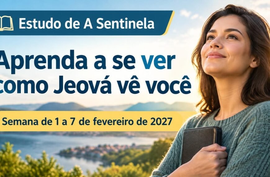 Estudo da Sentinela para a semana de 1 a 7 de fevereiro de 2027