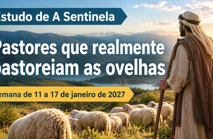 Estudo da Sentinela para a semana de 11 a 17 de janeiro de 2027
